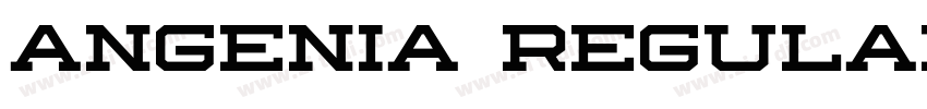 Angenia Regular字体转换 Angenia Regular字体转换